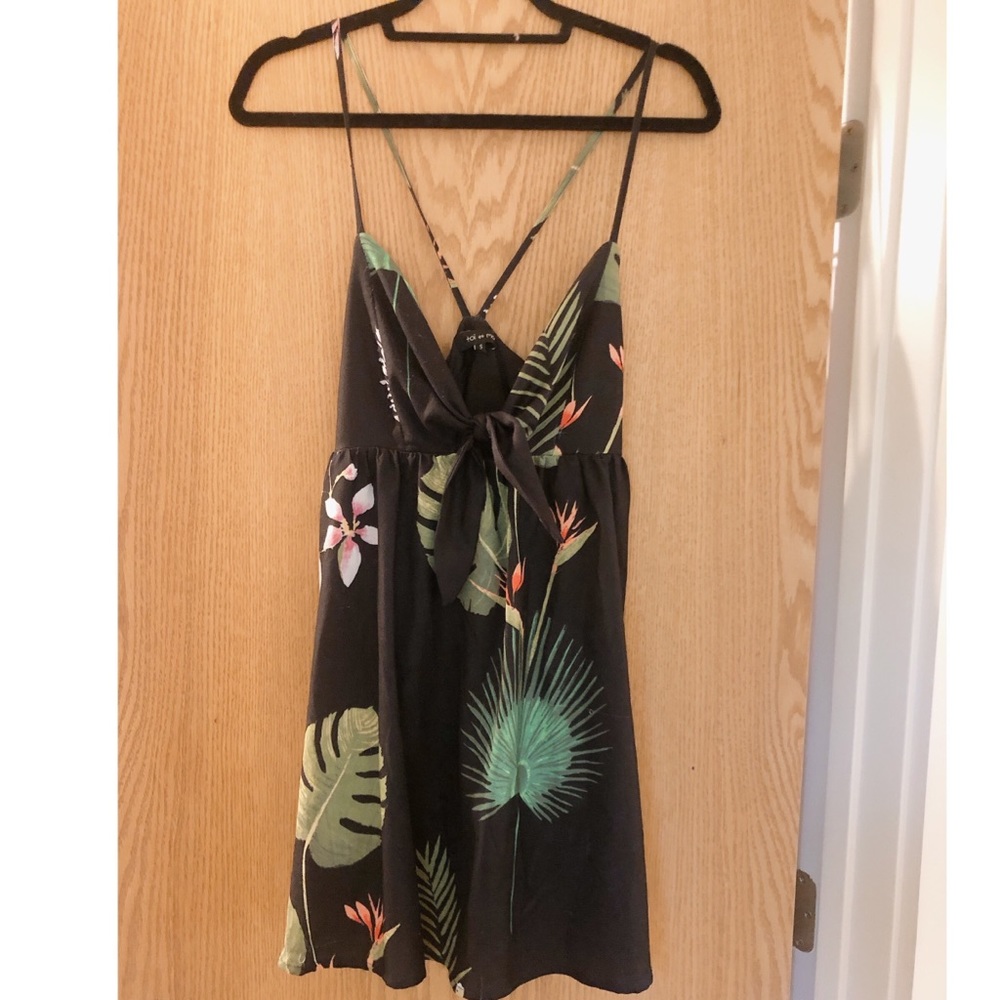 Toi Et Moi Black Floral Dress